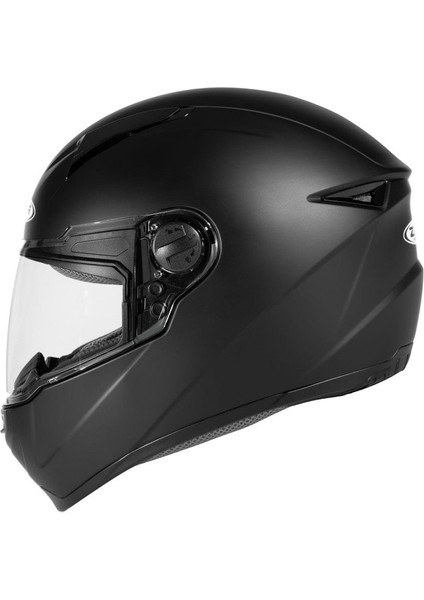 ZS-811A Matt Black Kapalı Kask modelleri