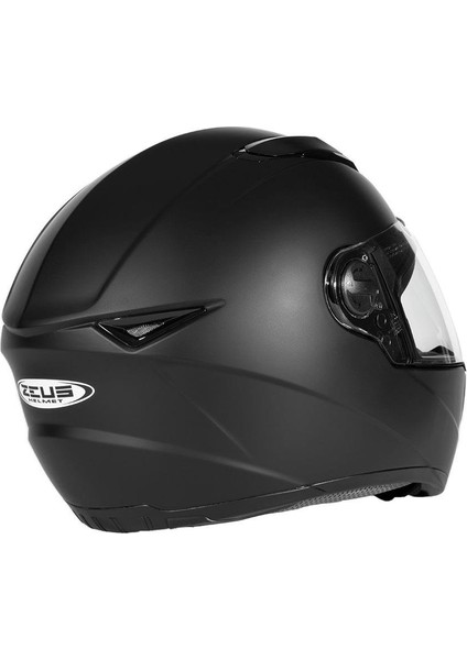 ZS-811A Matt Black Kapalı Kask indirimleri
