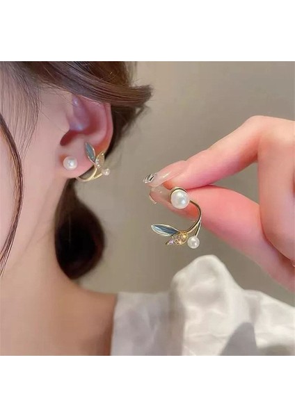 Şıklığınızı Tamamlayacak Incili Deniz Kızı Küpe