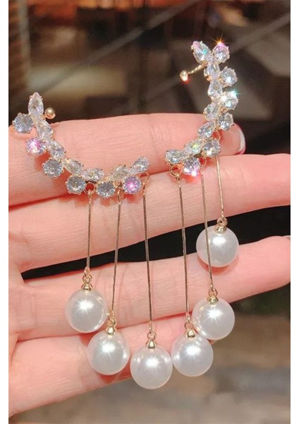 Şıklığınızı Tamamlayacak Inci Detaylı Küpe