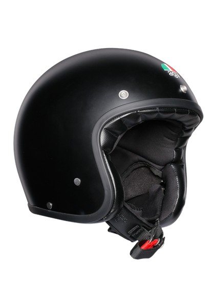 X70 Solid Matt Black Açık Kask