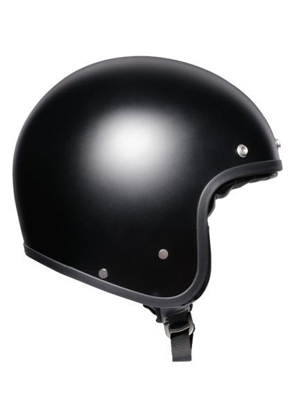 X70 Solid Matt Black Açık Kask modelleri