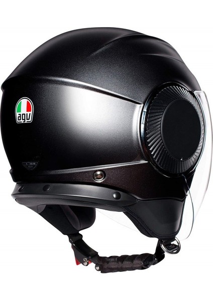 Orbyt Solid Matt Black Açık Kask indirimleri