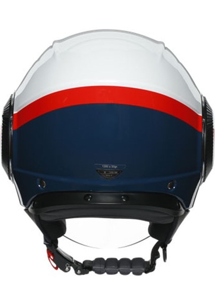 Orbyt Multi Block Pearl White Ebony Red Açık Kask modelleri