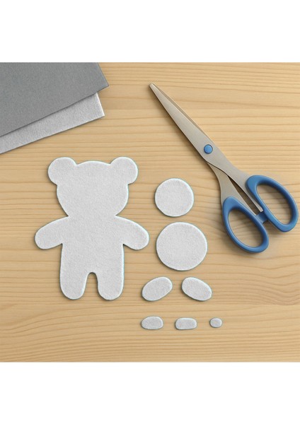 Beyaz Keçe Tabaka 10'lu Paket 50X70 cm - 1.5 mm Kalınlık fiyatları