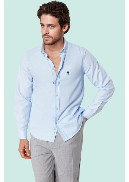 Erkek Slim Fit Kısa Kollu Gömlek Yaka Düz Desen Basic Siluet Rahat Günlük Kaliteli Malzeme fiyatları