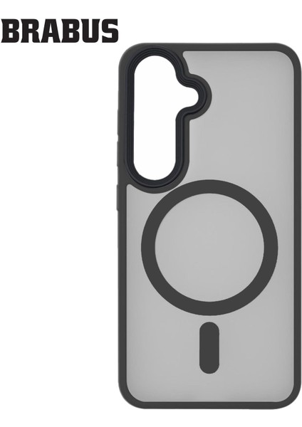 Samsung S25 Plus Anti-Shock Magsafe Özellikli Kenarları Yumuşak Buzlu Mat Fall Silikon Kılıf fiyatları