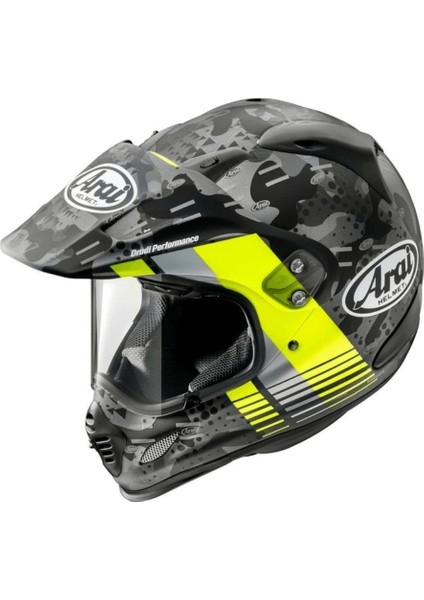 Tour-X4 Cover Fluor Yellow Kapalı Kask