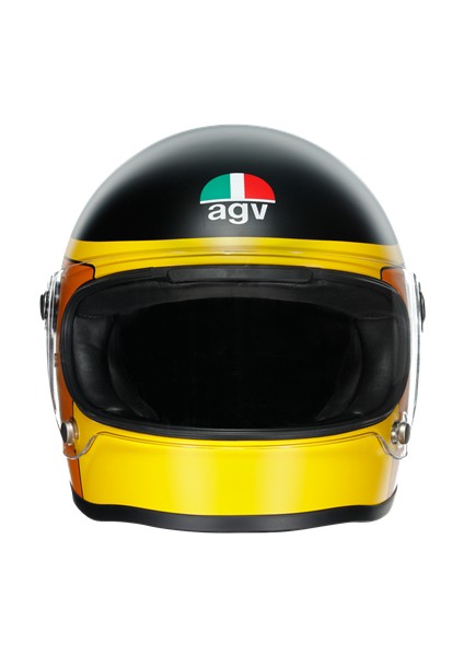 Kask X3000 Multi Gasoline Matt Black Orange Kapalı Kask fiyatları