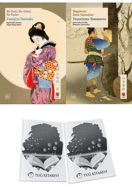 Bir Kedi, Bir Adam, Iki Kadın ve Hagakure: Saklı Yapraklar 2li Set + Hediyeli