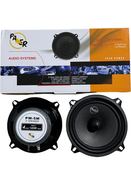 Pw-5mh Mıdrange Hoparlör 13CM