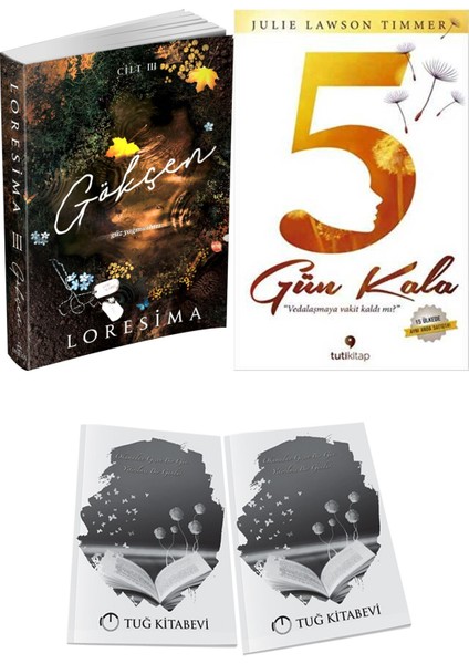 5 Gün Kala ve Ephesus Yayınları Gökçen 3 Loresima 2li Set + Hediyeli