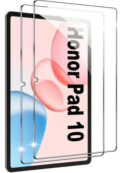 Honor Pad 10 12.1 Inç ile Uyumlu Tam Koruma Nano Esnek Tablet Kırılmaz Ekran Koruyucu 2 Adet