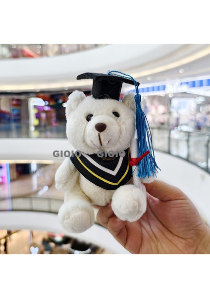 Aşk Meng Guo Bao Kolye Peluş Oyuncak Bebek Çanta Anahtarlık Bebek Karikatür Bebek (Yurt Dışından)