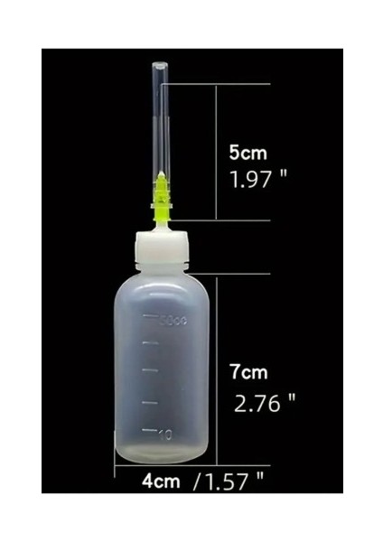 50 ml Ölçekli Makine Yağı Yağlama Lehim Akı Sıvı Tutkal Alkol Şişesi Şırıngalı Damlalık Şişe modelleri