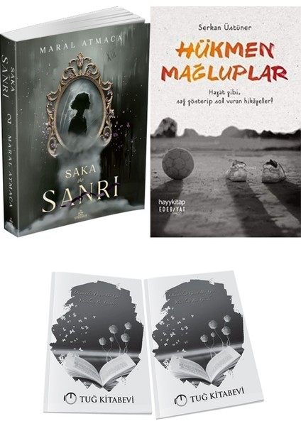 Hükmen Mağluplar ve Ephesus Yayınları Saka ve Sanrı 2 Maral Atmaca 2li Set + Hediyeli