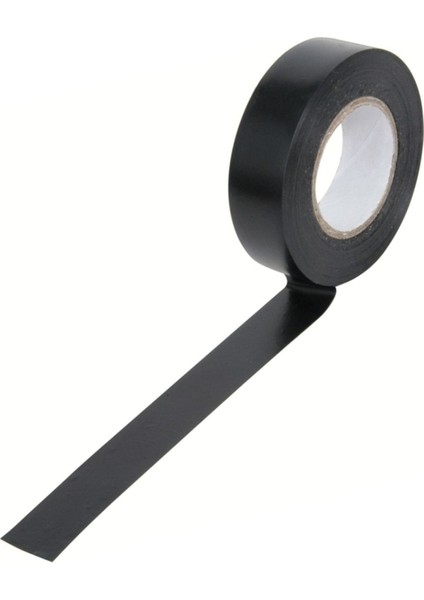 Plastik Elektrik Izole Bandı - Siyah Elektrikçi Izolebant -Kablo Lnb Elektrik Tesisat Izole Bant