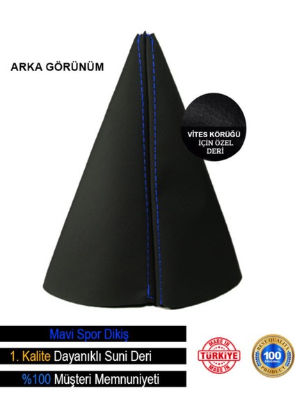 Nissan 200SX Siyah Deri Özel Yeni Tasarım Mavi Spor Dikiş Vites Körüğü fiyatları
