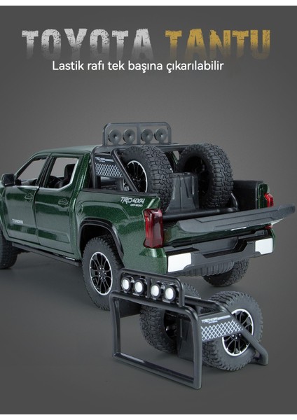 1:24 Pikap Alaşımlı Arazi Aracı Oyuncak Araba Modeli (Yurt Dışından) fiyatları