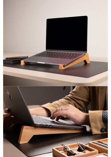 Sade Laptop Standı - Aker Wood Art
