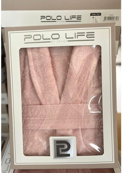 Kutulu %100 Pamuk Tek Bornoz Şalyaka-A.pembe (L Beden) fiyatları