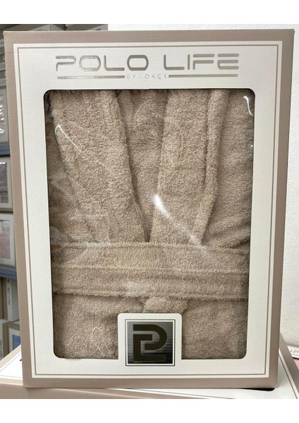 Kutulu %100 Pamuk Tek Bornoz Şalyaka-Bej (Xl Beden) fiyatları