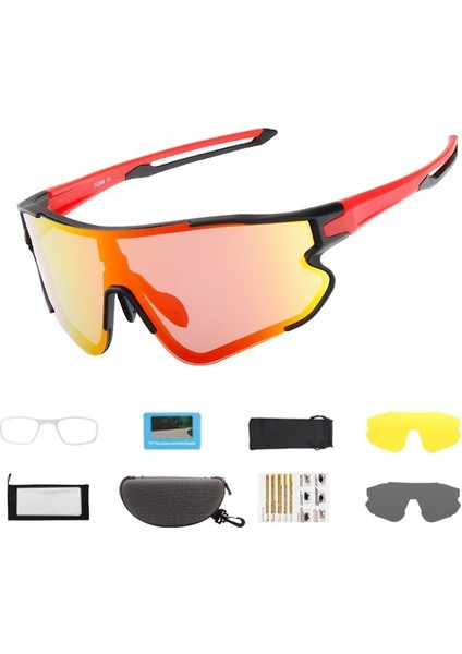 Açık Havada Bisiklet ve Dağcılık Için Uv Önleyici Gözlükler ve Ön Cam (Yurt Dışından)