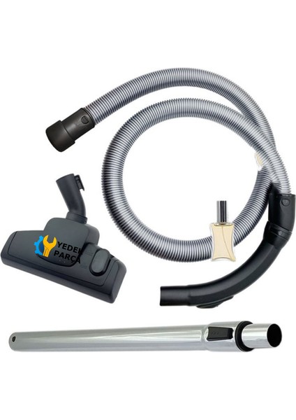 Arnica Uyumlu Hydra Elektrikli Süpürge Katlanmaz Dayanıklı Güçlü Hortumu Seti Kilitsiz