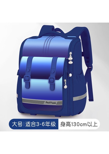 Omurgayı Korumak ve Yükü Azaltmak Için 1-3-6. Sınıflardaki Erkekler ve Kadınlar Için Geniş Kapasiteli Gradyan Çocuk Sırt Çantası (Yurt Dışından)