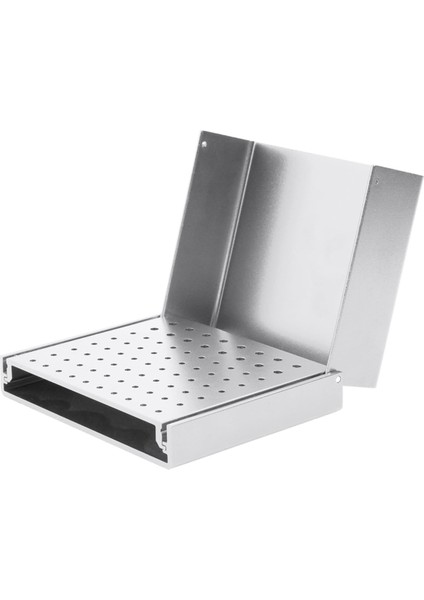 76 Delik Burs Tutucu Düzenleyici Sterilizatör Kutusu Otoklav Kutusu Gümüş (Yurt Dışından)