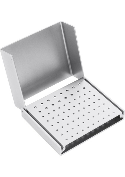 76 Delik Burs Tutucu Düzenleyici Sterilizatör Kutusu Otoklav Kutusu Gümüş (Yurt Dışından) indirimleri