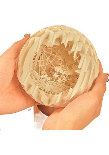 Oymalı Lamba Yaratıcı Üç Boyutlu Hediye Romantik Gece Lambası A (Yurt Dışından) fırsatları