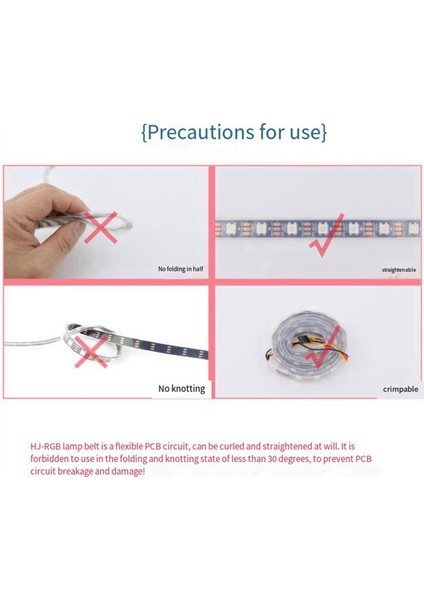 R3 Geliştirme Kartı Için Uygun Tam Renkli LED Işık Şeridi A (Yurt Dışından) modelleri
