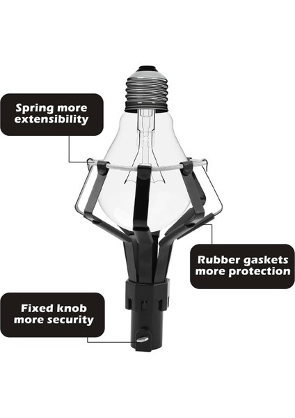 Yüksek Tavanlar Için 3-13FT Monte Edilmiş Ampul Değiştirici (Yurt Dışından) modelleri