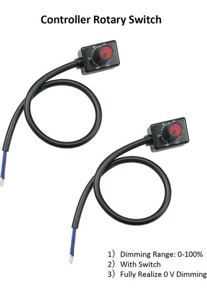 Dc 01-10V Düğme LED Dimmer Düşük Voltajlı Pasif Dimmer 1 Adet (Yurt Dışından) fırsatları