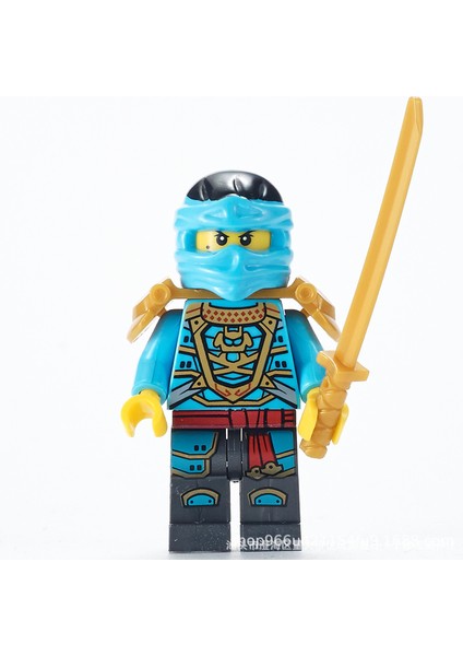 Uzun Ninja Uzay Savaşçısı Süper Kahraman Askeri Şekil Yapı Taşı Montaj Oyuncak (Yurt Dışından)