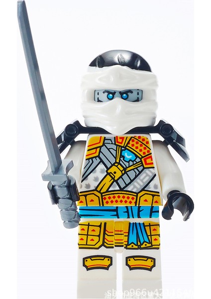 Uzun Ninja Uzay Savaşçısı Süper Kahraman Askeri Şekil Yapı Taşı Montaj Oyuncak (Yurt Dışından)