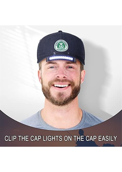 Şapka Lambası Klipsli Döner Işık Lambası Eller Serbest El Feneri (Yurt Dışından) modelleri