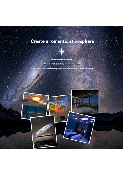 Yıldız Projektör Gece Lambası Planetarium Projektörü Çocuklar Yetişkin Hediyesi (Yurt Dışından) modelleri