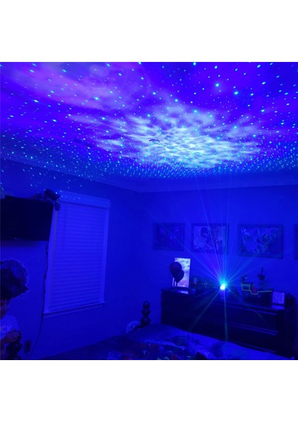 Wifi Tuya Projektör Galaxy Nebula Gece Lambası Renkli (Yurt Dışından) modelleri