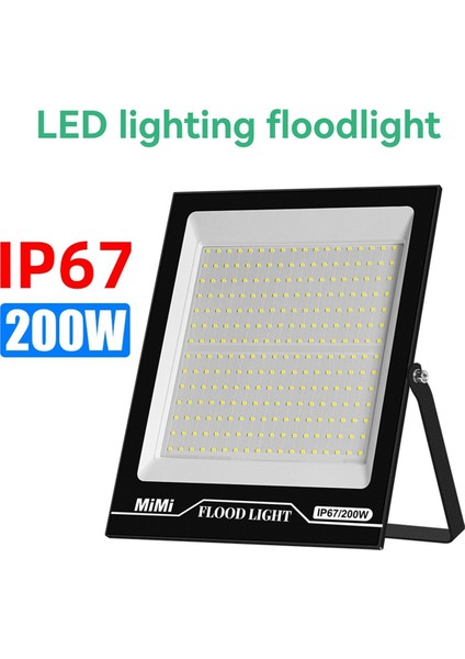 LED Projektör Sıcak Işık 200W Dış Mekan Spot Işığı IP67 Su Geçirmez (Yurt Dışından) fiyatları