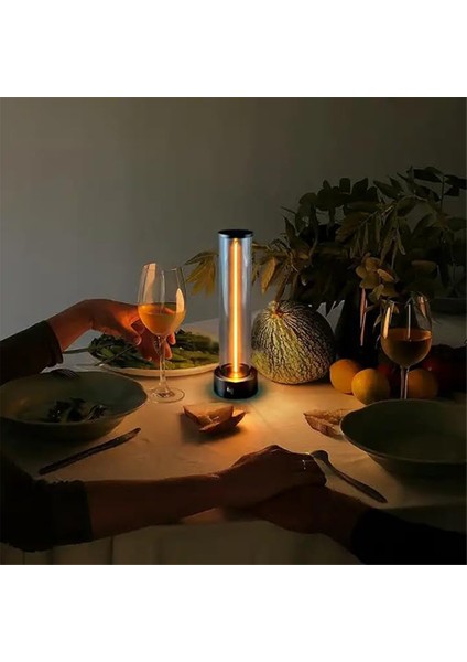 Minimalist Manyetik Lamba Tasarımı Dokunmatik Kontrollü Manyetik Masa Lambası (Yurt Dışından)