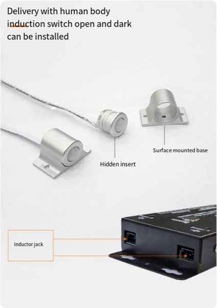 LED Hareket Sensörlü Işık Kontrol Cihazı 32 Kanal Pır Karartma Kontrol Cihazı (Yurt Dışından)