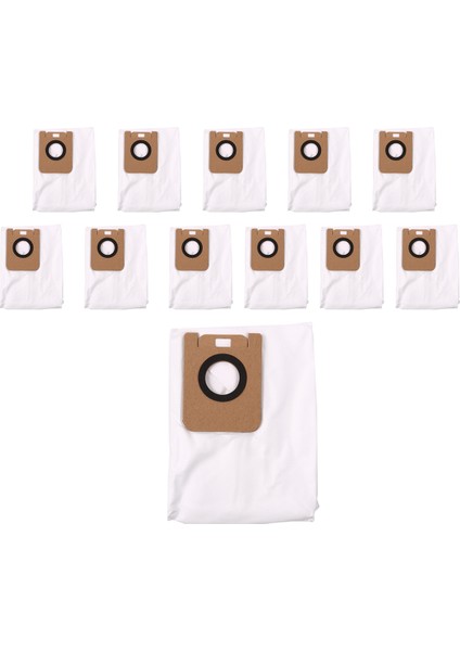 Xiaomi Dreame Bot D10 Plus RLS3D Elektrikli Süpürge Için 12 Adet Toz Torbası (Yurt Dışından) modelleri