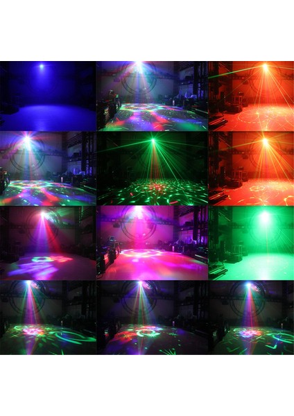 Sahne Disco 5'i 1 Arada Efekt Lambası Sihirli Top Lazer Boyama Desen Strobe (Yurt Dışından) indirimleri