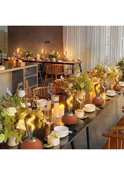 Cam Masa Lambası LED Dokunmatik Masa Lambası Kısılabilir Masa Lambası Beyaz (Yurt Dışından) fiyatları