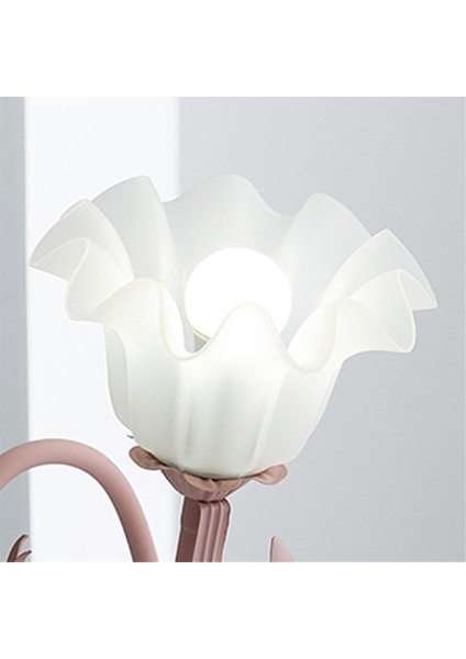 Retro Çiçek Zambak Masa Lambası Creatives Masa Lambası Abd Fişi Pembe (Yurt Dışından) indirimleri