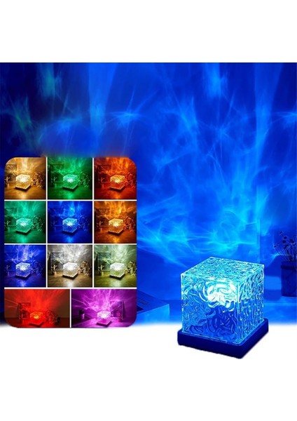 Kuzey Işıkları Lambası Yatak Odası Için Su Dalgası Efektli Işıklar-B (Yurt Dışından) fırsatları