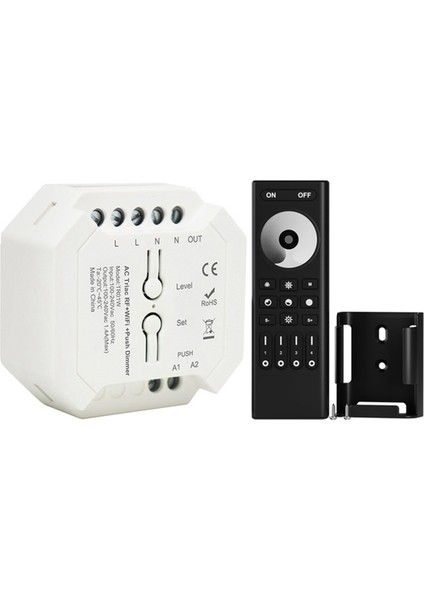 Tuya Wifi Akıllı Triyak Dimmer LED Kontrol Cihazı App Uzaktan Kumanda B (Yurt Dışından)