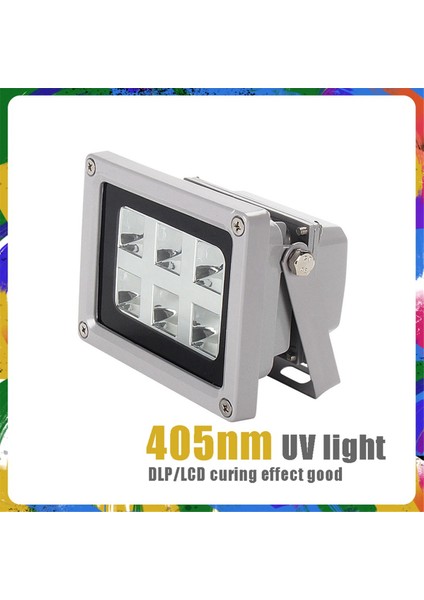 3D Yazıcı Uv Işığı 110-260V 405NM Uv LED Reçine Kürleme Işığı Abd Fişi (Yurt Dışından) fiyatları